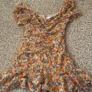 ASTR the label floral dress - size xs